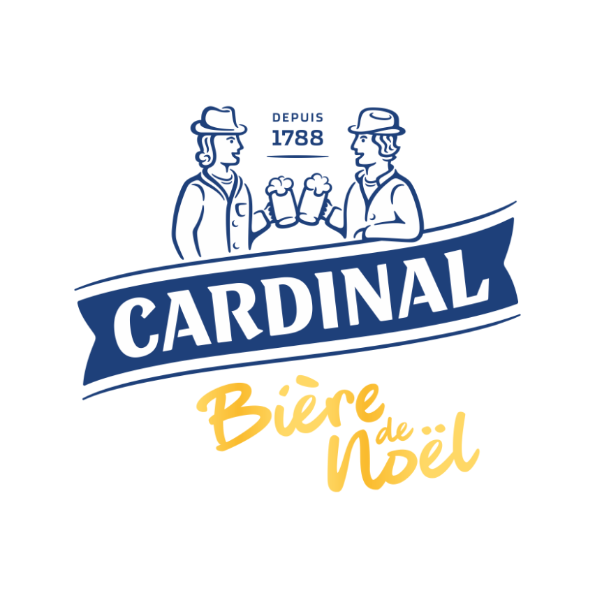 Cardinal Weihnachtskarte